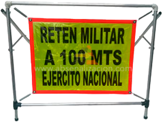 Vallas de puestos de control